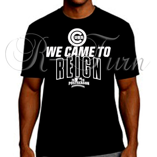 chicago cubs playoff shirts