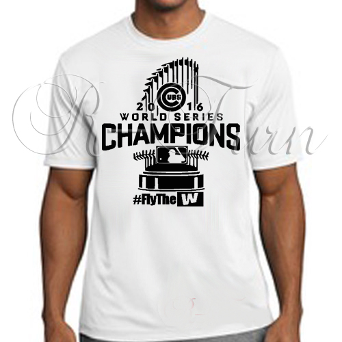 Cubs World Series Champs 2016  Retro Chicago Cubs T-Shirt – HOMAGE