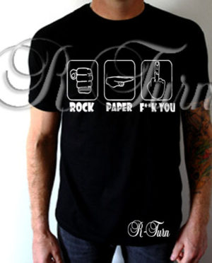 Rock Paper F*ck You T-Shirt